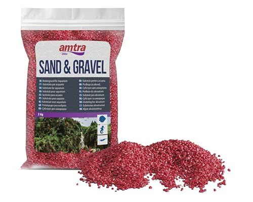 Amtra Croci Amtra Dekoration für Aquarien, Keramik, Quarz, 2 kg, Rot Amtra Croci Amtra Dekoration für Aquarien, Keramik, Quarz, 2 kg, Rot von Amtra