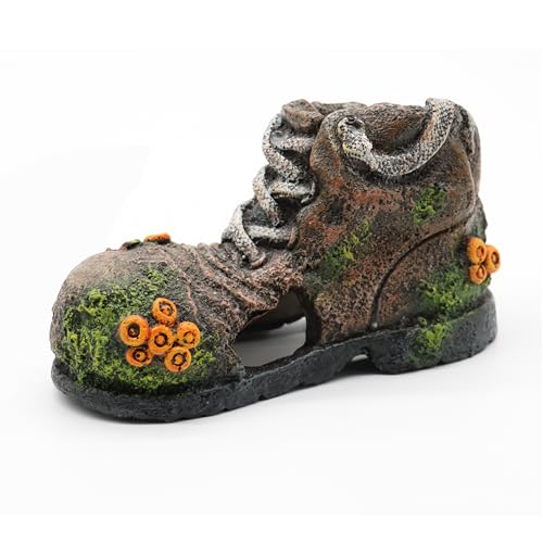Amtra Dekostiefel Vintage - Dekoration Aquarium Süßwasser und Meerwasser aus Harz, für Aquarien und Fischbecken, ungiftig, 14,7 x 6,5 x 8,3 cm Amtra Dekostiefel Vintage - Dekoration Aquarium Süßwasser und Meerwasser aus Harz, für Aquarien und Fischbecken, ungiftig, 14,7 x 6,5 x 8,3 cm von Amtra