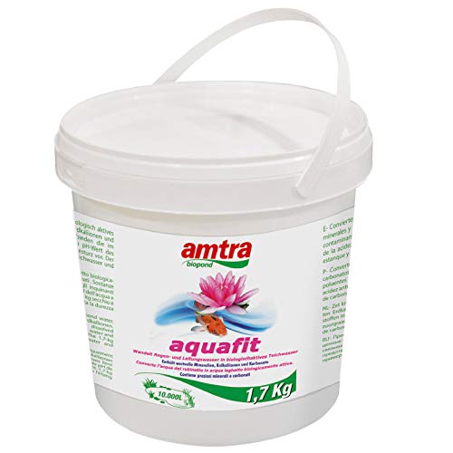 Amtra GT243 Aquafit, verwandelt Leitungs- und Regenwasser in biologisch aktives Teichwasser, 1.7 KG von Amtra