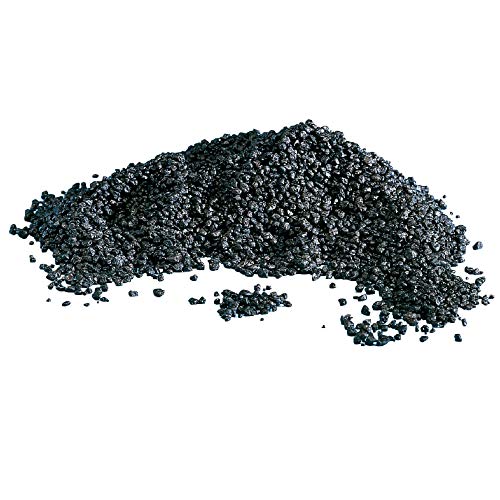 Croci Amtra Black Ceramized Quartz – Feiner Quarz-Aquariumsand, für Süß- oder Salzwasser, 2–3 mm Körnung, Menge 10 kg von Croci