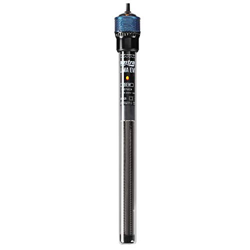 Amtra Klima EVO Automatischer Heizstrahler für Aquarien bis 150 Liter, verstellbar von 18 bis 34 Grad, bruchsicheres Quarzröhrchen, mit Saugnäpfen, Leistung 150 W von Amtra