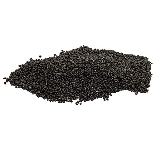 Amtra Quarz, Keramik, Schwarz, fein, 1,6-2 mm, natürlicher Boden für Süßwasseraquarien von Amtra