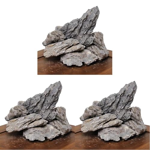 Amtra Rock Dragon Stone - Aquarium Deko Natur Kalkstein 1 KG. (Packung mit 3) von Amtra