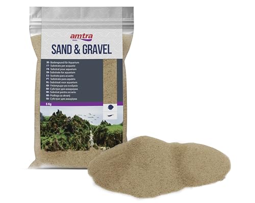 Amtra Sand and Kiesgrund für Aquarien, 5kg von Amtra