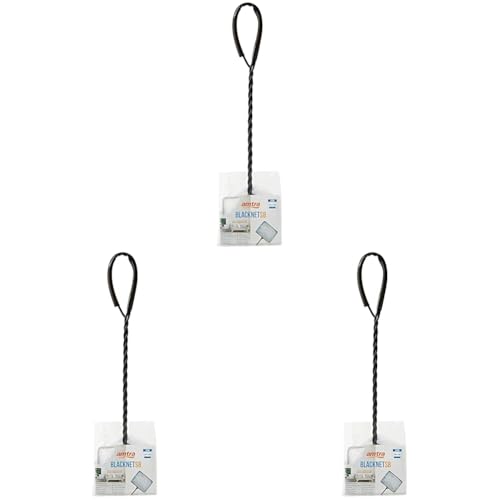 Wave Amtra Netz für kleine Fische oder Jungfische, feinmaschiges Nylon-Aquariennetz, verstärkter Griff, langlebig, 8 x 5 cm, 1 Stück (3er Pack) von Amtra