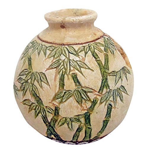 Wave Runde Vase mit Blumen, mittelgroß Wave Runde Vase mit Blumen, mittelgroß von Amtra