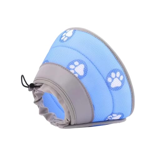 Katzenkegelhalsband, um das Lecken nach Operationen zu stoppen, verstellbares, weiches Katzenhalsband mit kratzfestem Design für kleine Hunde, Welpen und Kätzchen (Größe: S) von Amusingtao