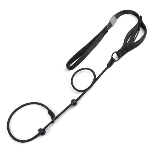 Retrieverleine für Hunde, 1,7m Verstellbares Halsband Hund Retrieverleine, Seil Retrieverleine für Hunde mit Druckknopf-Stopper, Training Dünne Retrieverleine für Outdoor Welpe Kleine Mittlere Große Retrieverleine für Hunde, 1,7m Verstellbares Halsband Hund Retrieverleine, Seil Retrieverleine für Hunde mit Druckknopf-Stopper, Training Dünne Retrieverleine für Outdoor Welpe Kleine Mittlere Große von Amusingtao