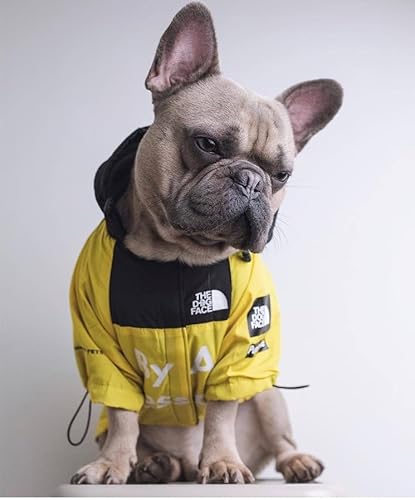 Hunde-Regenmantel, verstellbare Hunderegenjacke, Gelb, Größe XL Hunde-Regenmantel, verstellbare Hunderegenjacke, Gelb, Größe XL von AnHome