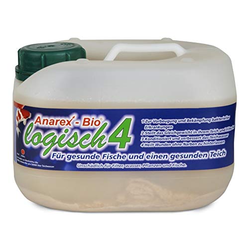 Anarex-Bio® 2,5 l • Biologische Milchsäurebakterien für Teich • Teichbakterien zur Vorbeugung von Krankheiten • Vernichtet 95% krankheitserregenden Bakterien von Anarex-Bio