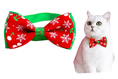 Anawakia Krawatte Fliege, Hundehalsband, Katze, Welpen, Weihnachten, verstellbar, Kostüm, Zubehör Kleidung (1 Stück) von Anawakia