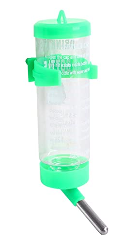 Anawakia Wasserspender für Kleintiere, Hamster, Meerschweinchen, 125 ml, Grün von Anawakia