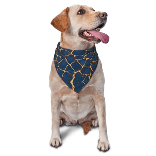 Hundehalstuch, Dreieckstuch, Haustierlätzchen für den täglichen Gebrauch und als Geburtstagsgeschenk für Katzen und Hunde, Giraffenhaut von Anceky