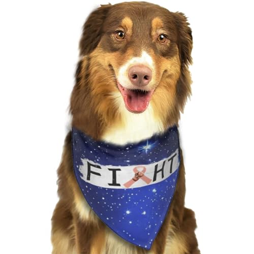 Kampf gegen Gebärmutterkrebs Bewusstsein Weiches Hunde-Bandana-Schal Dreieckstuch Haustier-Zubehör für Hunde & Katzen3 von Anceky