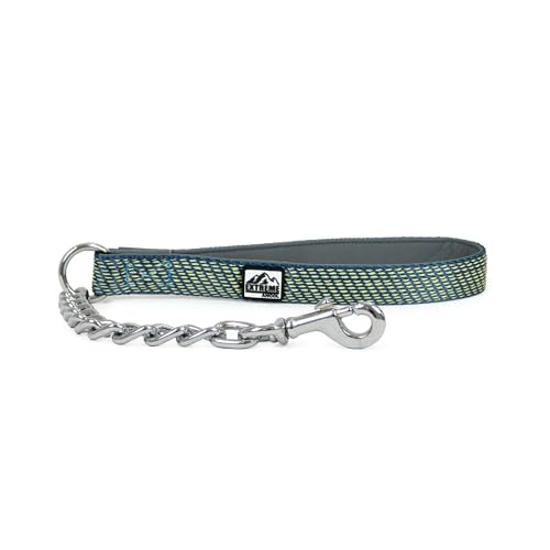 Ancol Extreme+ Hundeleine, extra strapazierfähig, Anti-Biss-Haustierleine, verchromt, Welpenzubehör mit Neopren-gepolstertem Griff, 50 cm Ancol Extreme+ Hundeleine, extra strapazierfähig, Anti-Biss-Haustierleine, verchromt, Welpenzubehör mit Neopren-gepolstertem Griff, 50 cm von Ancol