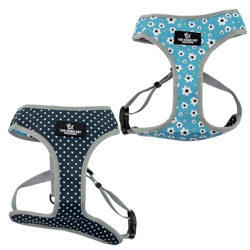 Ancol Gänseblümchen, wendbares Hundegeschirr, atmungsaktiv, sichere Passform, leicht, verstellbar, einfache Kontrolle, für Outdoor, Haustier, Welpen, Laufen, Spazierengehen, Größe L Ancol Gänseblümchen, wendbares Hundegeschirr, atmungsaktiv, sichere Passform, leicht, verstellbar, einfache Kontrolle, für Outdoor, Haustier, Welpen, Laufen, Spazierengehen, Größe L von Ancol