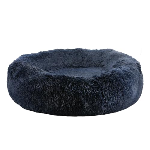 Ancol Hundebett, superplüschig, weich, maschinenwaschbar, warm, rutschfest, flauschig, 100 cm, Marineblau Ancol Hundebett, superplüschig, weich, maschinenwaschbar, warm, rutschfest, flauschig, 100 cm, Marineblau von Ancol