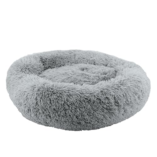 Ancol Hundebett in Donut-Form, weich, maschinenwaschbar, warm, rutschfest, flauschig, 70 cm, Schiefergrau Ancol Hundebett in Donut-Form, weich, maschinenwaschbar, warm, rutschfest, flauschig, 70 cm, Schiefergrau von Ancol