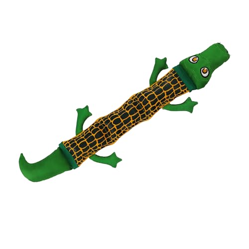 Ancol Hundespielzeug Tough Krokodil, 70 cm, quietschend, recycelte Füllung Ancol Hundespielzeug Tough Krokodil, 70 cm, quietschend, recycelte Füllung von Ancol