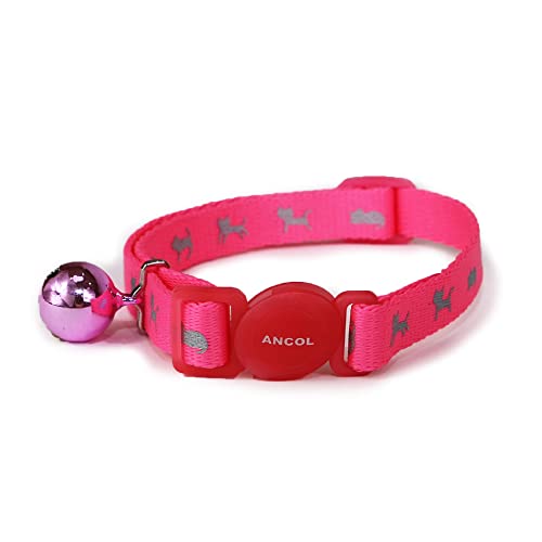 Ancol Katzenhalsband, reflektierend, reflektierend, Neonfarben, Hellrosa, 0,2 kg Ancol Katzenhalsband, reflektierend, reflektierend, Neonfarben, Hellrosa, 0,2 kg von Ancol