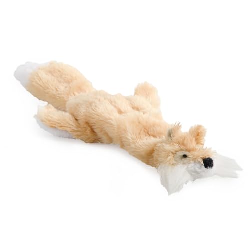 Ancol Mini-Floppet Fuchs, Plüschspielzeug für Welpen und kleine Hunde, 26 cm von Ancol