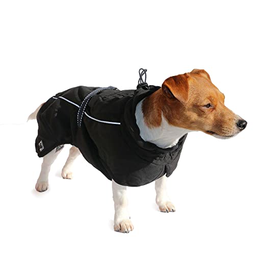 Ancol Hundemantel Extreme Monsoon schwarz 25 cm XS Ancol Hundemantel Extreme Monsoon schwarz 25 cm XS von Ancol