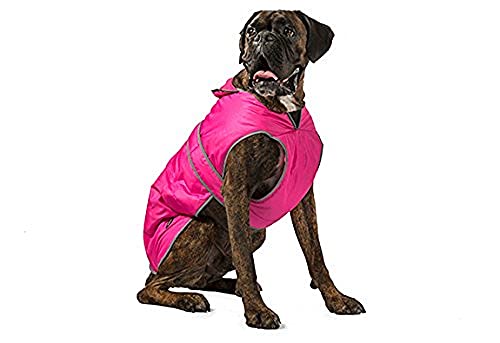 Ancol Muddy Paws Storm Guard Hundemantel, Pink, Größe XXL von Ancol