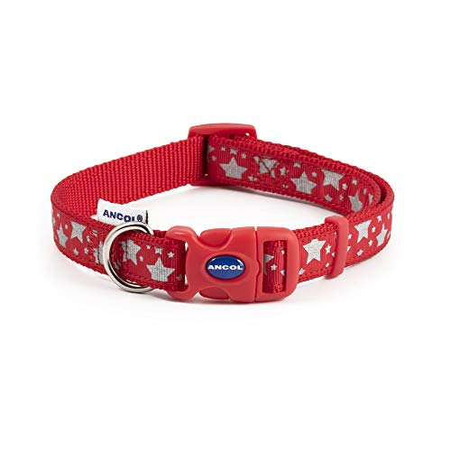 Ancol Nylon verstellbar Reflektierende Halsband Paw N Bone Ancol Nylon verstellbar Reflektierende Halsband Paw N Bone von Ancol