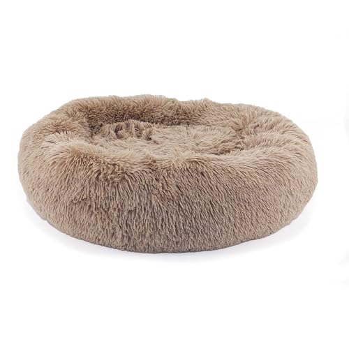 Ancol Oatmeal Super Plüsch-Hundebett in Donut-Form, weich, maschinenwaschbar, warm, rutschfest, flauschig, 70 cm Ancol Oatmeal Super Plüsch-Hundebett in Donut-Form, weich, maschinenwaschbar, warm, rutschfest, flauschig, 70 cm von Ancol