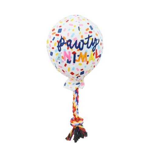Ancol Pawty Ballon-Hundespielzeug, weicher Plüsch, interaktiv, lustig, leicht, langlebig, quietschend, gefüllt, kuscheln, Spielen, waschbar, Haustier-Welpenspielzeug für alle Rassen Ancol Pawty Ballon-Hundespielzeug, weicher Plüsch, interaktiv, lustig, leicht, langlebig, quietschend, gefüllt, kuscheln, Spielen, waschbar, Haustier-Welpenspielzeug für alle Rassen von Ancol