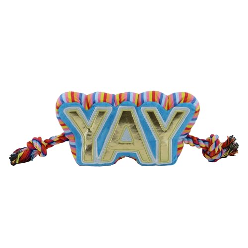 Ancol Pawty Yay Tugger Hundespielzeug, weicher Plüsch, interaktiv, lustig, leicht, langlebig, quietschend, gefüllt, kuscheln, Spielen, waschbar, Haustier-Welpenspielzeug für alle Rassen Ancol Pawty Yay Tugger Hundespielzeug, weicher Plüsch, interaktiv, lustig, leicht, langlebig, quietschend, gefüllt, kuscheln, Spielen, waschbar, Haustier-Welpenspielzeug für alle Rassen von Ancol