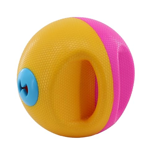 Ancol Playtime Quietschender Leckerli-Ball für Hunde, leicht, schwimmfähig, interaktiv, für den Außenbereich, robust, hohe Sprungkraft, Spielzeug zum Apportieren von Welpen, groß Ancol Playtime Quietschender Leckerli-Ball für Hunde, leicht, schwimmfähig, interaktiv, für den Außenbereich, robust, hohe Sprungkraft, Spielzeug zum Apportieren von Welpen, groß von Ancol