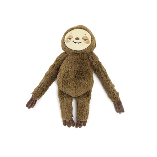 Ancol Playtime Sleepy Faultier Hundespielzeug, weicher Plüsch, interaktiv, lustig, leicht, quietschend, gefüllt, kuscheln, Spielen, waschbar, Haustier-Welpenspielzeug für alle Rassen Ancol Playtime Sleepy Faultier Hundespielzeug, weicher Plüsch, interaktiv, lustig, leicht, quietschend, gefüllt, kuscheln, Spielen, waschbar, Haustier-Welpenspielzeug für alle Rassen von Ancol