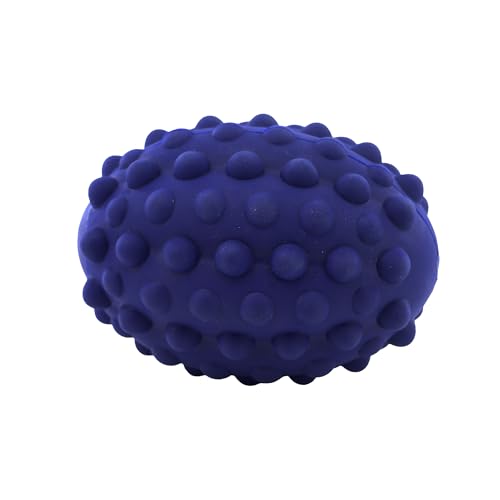 Ancol Robuster Rugbyball für Hunde, leicht, schwimmfähig, interaktiv, ungiftig, für den Außenbereich, robust, langlebig, lustig, hohe Sprungkraft, Haustier-Welpen-Apportierspielzeug Ancol Robuster Rugbyball für Hunde, leicht, schwimmfähig, interaktiv, ungiftig, für den Außenbereich, robust, langlebig, lustig, hohe Sprungkraft, Haustier-Welpen-Apportierspielzeug von Ancol