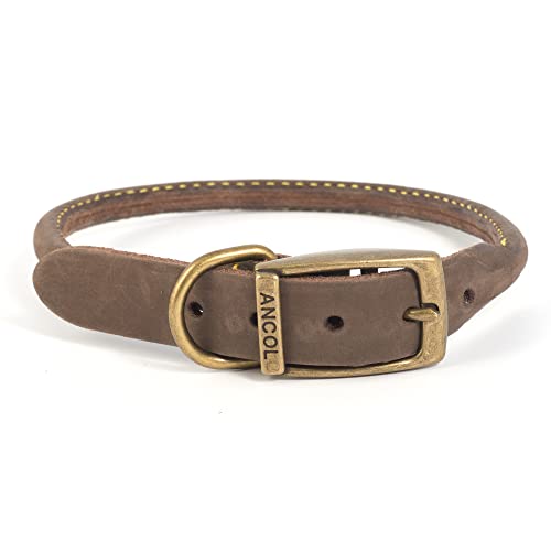 Ancol Rundes Timberwolf Leder-Halsband Ancol Rundes Timberwolf Leder-Halsband von Ancol