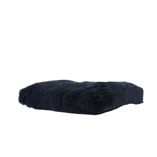 Ancol Super Plush Donut Hundebett in Schiefergrau – Bequeme Kuschelunterlage für drinnen mit erhöhtem Rand – gemütliche Welpenmatte zum Schlafen – 75 x 60 cm Ancol Super Plush Donut Hundebett in Schiefergrau – Bequeme Kuschelunterlage für drinnen mit erhöhtem Rand – gemütliche Welpenmatte zum Schlafen – 75 x 60 cm von Ancol