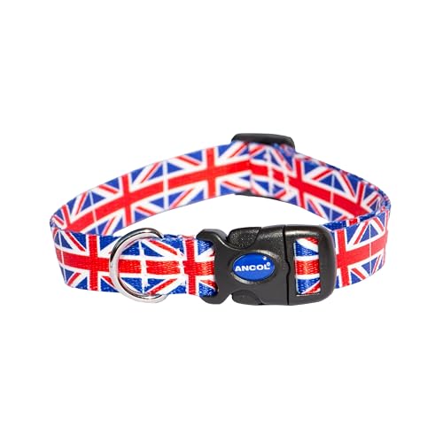 Ancol Union-Jack-Halsband, Größe 2–5, passend für Halsumfang 30–50 cm Ancol Union-Jack-Halsband, Größe 2–5, passend für Halsumfang 30–50 cm von Ancol