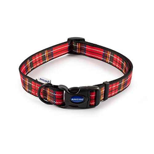 Ancol Verstellbares Nylonhalsband, 45–70 cm, Größe 5–9, Rot Ancol Verstellbares Nylonhalsband, 45–70 cm, Größe 5–9, Rot von Ancol