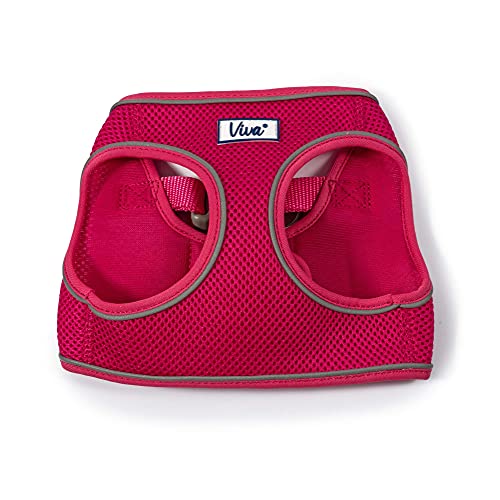 Ancol Viva Step-In Comfort Hundegeschirr, Größe S/M, passend für 41–47 cm, Pink Ancol Viva Step-In Comfort Hundegeschirr, Größe S/M, passend für 41–47 cm, Pink von Ancol