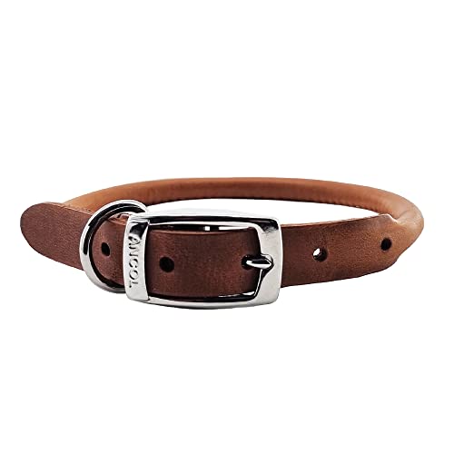 Heritage Leder-Halsband, rund genäht, hautfarben, 39 - 48 cm Heritage Leder-Halsband, rund genäht, hautfarben, 39 - 48 cm von Ancol