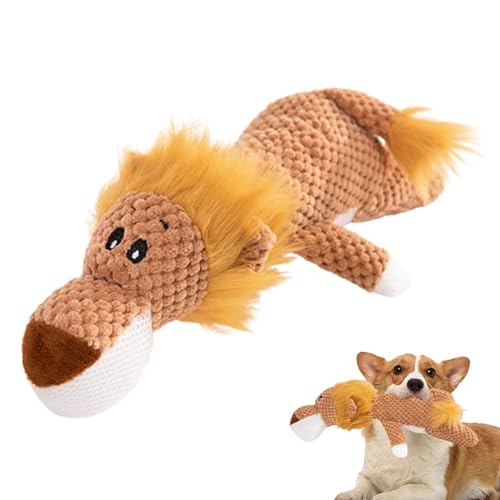Ancsttu Hund Plüsch Kauspielzeug, Bissfest Cartoon Gefüllte Löwe Hundespielzeug Interaktives Haustier Plüschtier Haustier Weiches Kauspielzeug Haustier Plüsch Quietschspielzeug für Zahnen, Training, Ancsttu Hund Plüsch Kauspielzeug, Bissfest Cartoon Gefüllte Löwe Hundespielzeug Interaktives Haustier Plüschtier Haustier Weiches Kauspielzeug Haustier Plüsch Quietschspielzeug für Zahnen, Training, von Ancsttu
