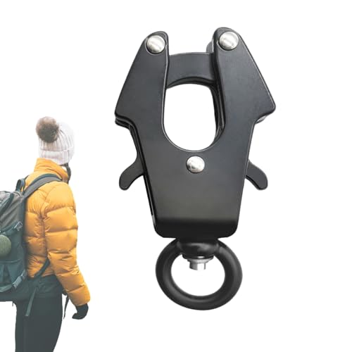 Ancsttu Hunde -Leinen Carabiner, Hundeleine Clips | Froschclip Schwenkhund -Leinen Sicherheitsverschluss - Außenhardware für Haustierhöfe Metallschnallen Zinklegierung zum Klettern, Training, von Ancsttu