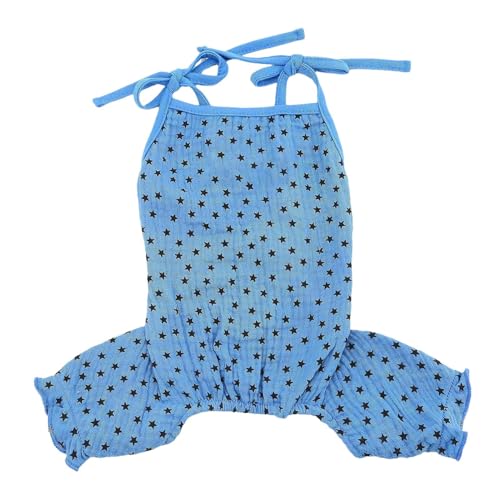 Ancsttu Hundekleidung für kleine Rasse, Tierkleidweste | Haustierkleidung für mittelgroße Hunde | Welpengurtrock für mittlere Rassen französische Bulldogge Bichon Sommer Spring Outfit von Ancsttu