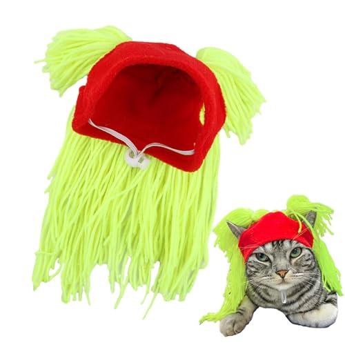 Ancsttu Katzen-Outfits Haustierkleidung, Haustier-Strickmütze,Verstellbare Katzenkopfbedeckung, handgefertigtes Design | Lustige Katzen-Outfits für Hundewelpen zu Weihnachten, Haustier, Geburtstag, Ancsttu Katzen-Outfits Haustierkleidung, Haustier-Strickmütze,Verstellbare Katzenkopfbedeckung, handgefertigtes Design | Lustige Katzen-Outfits für Hundewelpen zu Weihnachten, Haustier, Geburtstag, von Ancsttu