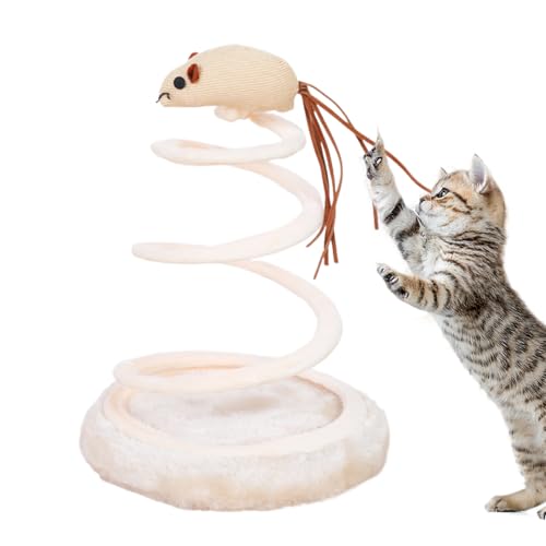 Ancsttu Katzenfeder - Interaktives Bewegungsspielzeug Für Katzen - Bereicherungsspiel Mit Mäusejagd Aktivität Für Alle Rassengrößen Reduziert Langeweile Beim Indoor Spielen Ancsttu Katzenfeder - Interaktives Bewegungsspielzeug Für Katzen - Bereicherungsspiel Mit Mäusejagd Aktivität Für Alle Rassengrößen Reduziert Langeweile Beim Indoor Spielen von Ancsttu