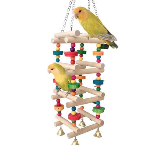 Ancsttu Kauspielzeug für Papageien, natürliches Holz, Vogelkäfig-Kauspielzeug – Papageienbeißzubehör, sicher, multifunktional für Spaß, Genuss, Aktivität Ancsttu Kauspielzeug für Papageien, natürliches Holz, Vogelkäfig-Kauspielzeug – Papageienbeißzubehör, sicher, multifunktional für Spaß, Genuss, Aktivität von Ancsttu