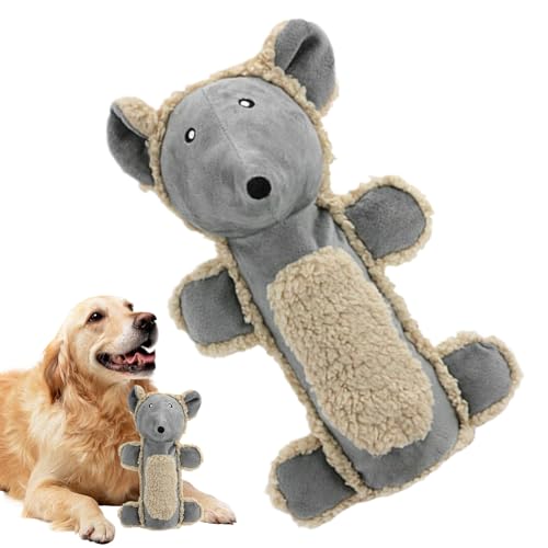 Ancsttu Kleine Quietschende Hundespielzeuge - Hund Plüschspielzeug Süße Puppen | Interaktives Kauspielzeug Für Starke Kauer, Weiche Hirsch Und Bär Figuren Gegen Langeweile Ancsttu Kleine Quietschende Hundespielzeuge - Hund Plüschspielzeug Süße Puppen | Interaktives Kauspielzeug Für Starke Kauer, Weiche Hirsch Und Bär Figuren Gegen Langeweile von Ancsttu