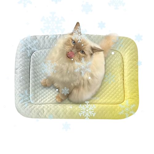 Ancsttu Kühlmatte für Hunde, Kühlmatte für Hunde, tragbares Bett für Welpen, Katzen, Kaninchen, Schlafhütten, Kisten, Wohnzimmer, Küche von Ancsttu