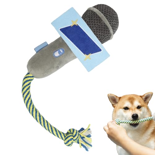 Ancsttu MikrofonHaustiere Kauspielzeug, Hunde Katzen Kauspielzeug, Zahnreinigungsspielzeug Interaktives Haustiere Plüschtiere Für Zerrspiel Reisen Drinnen Draußen Spiel Werfen Wohnung Ancsttu MikrofonHaustiere Kauspielzeug, Hunde Katzen Kauspielzeug, Zahnreinigungsspielzeug Interaktives Haustiere Plüschtiere Für Zerrspiel Reisen Drinnen Draußen Spiel Werfen Wohnung von Ancsttu