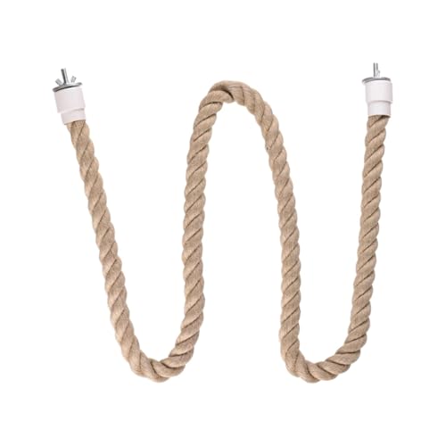 Ancsttu Papageienseilbarsch, Vogelseil | Kletterseilzubehör - Bird Swing Cage Accessoires Paw Schleifen stehend Klettern von Ancsttu